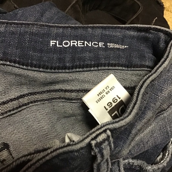 DL 1961 distressed Florence cropped jeans - Picture 3 of 10